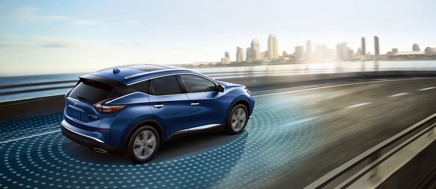 Capteurs du bouclier de sécurité 360 du Nissan Murano 2024.