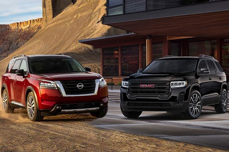 Nissan Pathfinder 2022 vs GMC Acadia 2021